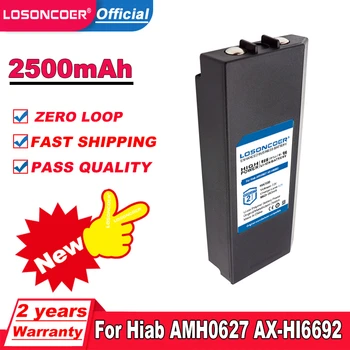 Аккумулятор LOSONCOER 2500 мАч HIA7220 Для Аккумуляторов Hiab AMH0627, AX-HI6692, XS Drive, XS Drive H3786692, XS Drive H3796692