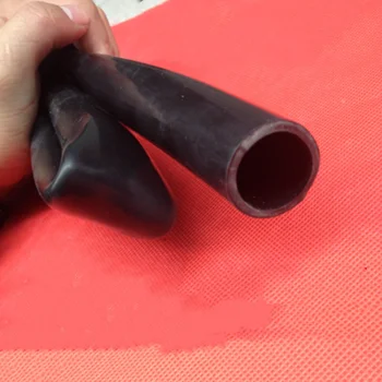 12x15mmmm 12x16mm 12x18mm черная силиконовая трубка гибкий Черный силиконовый шланг высокотемпературная нетоксичная трубка из темной силиконовой резины