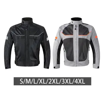 Летняя мотоциклетная куртка, одежда, летнее байкерское защитное пальто