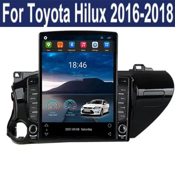 Автомагнитола Tesla Type 2din для Toyota Hilux Pick Up AN120 2015 2016 2017 2018 2019 Мультимедийный видеоплеер Навигация GPS DVD