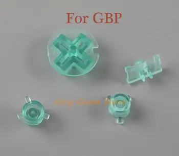 1 комплект красочных кнопок включения-выключения Gameboy Pocket за GBP Кнопки D Pads Кнопки A B клавиатуры Кнопки питания за GBP