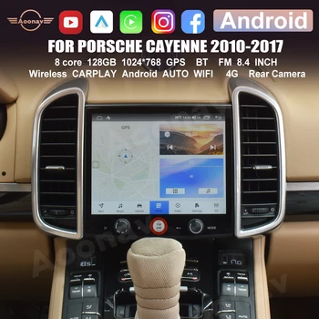 128 ГБ для Porsche Cayenne 2010-2017 Автомобильный радиоприемник Android GPS Навигация Мультимедийный плеер автомобильный стерео Carplay Авто головное устройство Google