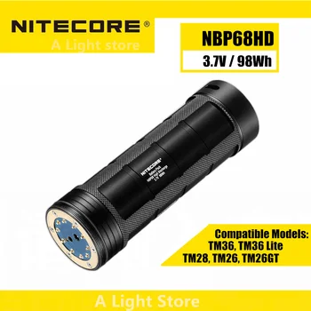 Литий-ионная аккумуляторная батарея Nitecore NBP68HD Со сверхвысокой производительностью Специально разработана для фонарика Nitecore TM28