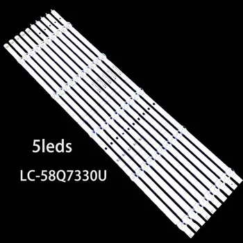 7 компл. светодиодной ленты для HD580S1U02-L1 HD580S1U91-L1S0G32 LC-58Q620U LC-58Q7330U CRH-BK58S13030T051087D-REV1.2