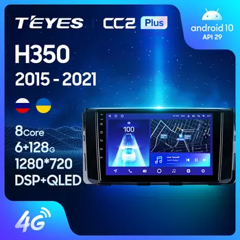 TEYES CC2L CC2 Plus Для Hyundai H350 2015-2021 Автомобильный Радио Мультимедийный Видеоплеер Навигация GPS Android No 2din 2 din dvd