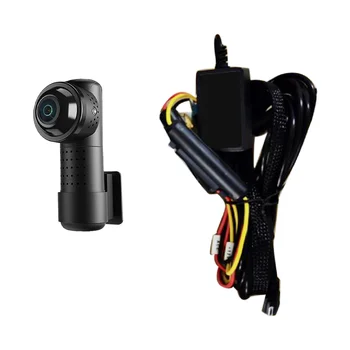 Видеорегистратор 2160P Dashcam Камера ночного видения Full HD Автомобильный видеорегистратор Wifi с широким обзором 360 °