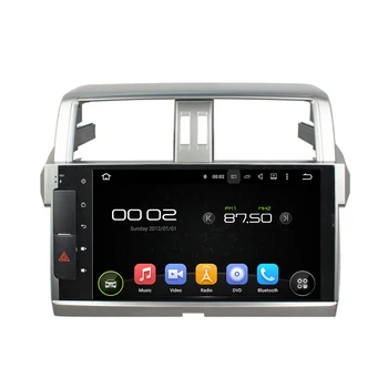10,1-дюймовый Экран Android 5.1 Автомобильный DVD-Плеер GPS Навигационная Система Авто Радио Аудио Видео Медиа Стерео для Toyota Prado 2014 2015