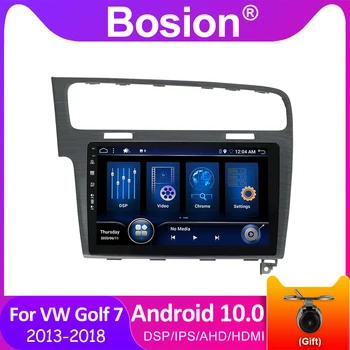 Bosion DSP IPS GPS Для Volkswagen Golf 7 2012-2020 Автомобильный Радиоприемник Мультимедийный Видеоплеер Навигация GPS Android 10 2 din Без DVD