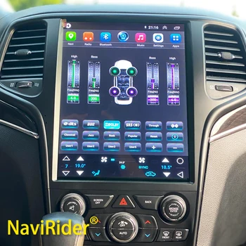 Для Jeep Grand Cherokee 2013-2018 12,8-дюймовый Вертикальный Экран 256 ГБ Android 13 Радио 2Din Автомобильный Мультимедийный Видеоплеер GPS Carplay
