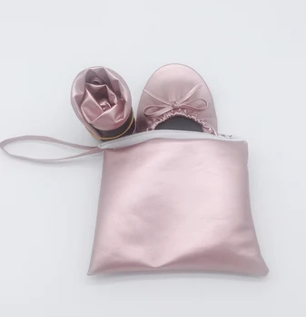 Бесплатная доставка! Женская одноразовая складная свадебная обувь из розового золота для вечеринки