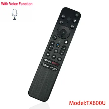 Новый Голосовой Пульт дистанционного управления RMF-TX800U Подходит для Sony Smart TV XR-42A90K KD-50X80K KD-55X85K XR-55A95K XR-65A95K XR-75Z9K XR-77A80K