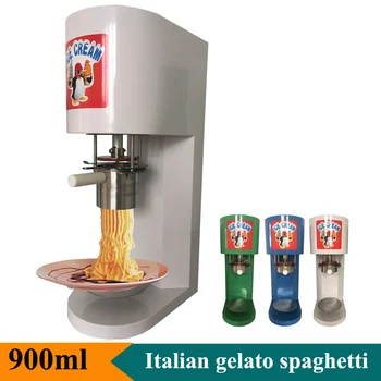 Машина для приготовления мороженого для спагетти 5 типов, машина для формования мороженого, машина для приготовления мороженого для спагетти Белый / Зеленый / синий