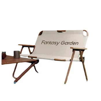 YY Открытый Двойной Складной Стул Портативное Кресло для кемпинга со спинкой из алюминиевого сплава