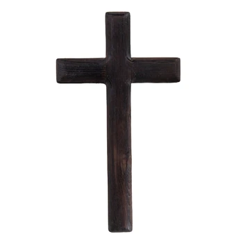 Массивное дерево для украшения креста Христом, настенный столик для креста для домашнего алтаря, часовни, церковного декора, христианский подарок