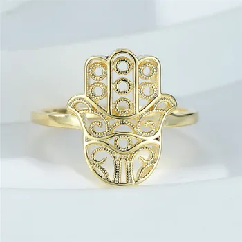 Милое женское металлическое кольцо для рук классического золотисто-серебристого цвета, обручальное кольцо, винтажные обручальные кольца для женщин