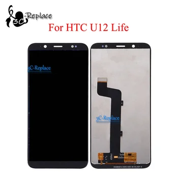 6,0 дюймов для HTC U12 Life U12 Life 2Q6E1 Замена ЖК-дисплея с сенсорным экраном и цифровым преобразователем в сборе