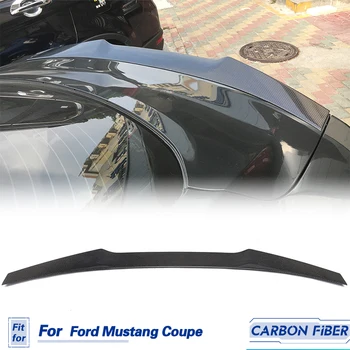 Автомобильный Задний спойлер багажника, крыло из углеродного волокна Для Ford Mustang GT Coupe 2-Дверный 2015-2017 Задний Задний Спойлер на крышке багажника