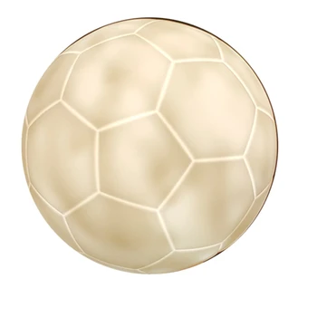 Футбольные креативы Часы Настольная лампа Прикроватная тумбочка для спальни 3D ночник Bluetooth