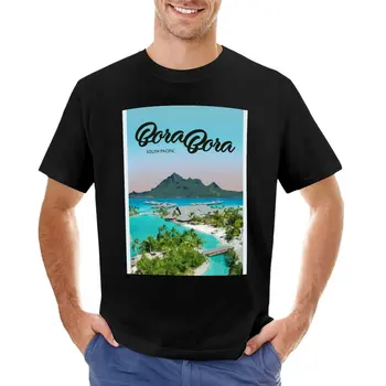 Футболка Bora Bora, мужские футболки оверсайз, черные футболки, спортивные рубашки, мужские