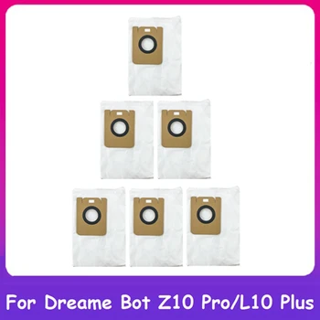 6 шт. пылесборник для Xiaomi Dreame Bot Z10 Pro/L10 Plus, Запасные части для замены робота-пылесоса с автоматическим опорожнением