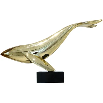 Большая напольная скульптура Дельфина Абстрактное искусство Торговый центр Красивая Мебель Украшения