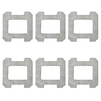 Сменные моющиеся прокладки для швабры Ecovacs WINBOT W1/W1 Pro Для оконного пылесоса, тряпки для швабры, Запасные части, тряпки для швабры