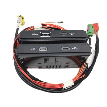 OEM CNS3.0 MIB Разъем USB Type-C Carplay Передний Задний USB-адаптер для VW Tiguan MK2