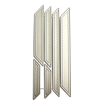 Штампы для резки металла геометрической формы, полоски, высечки, бумага для скрапбукинга своими руками-Декор