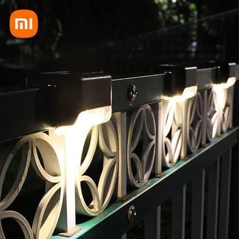 Xiaomi Solar Light Наружная водонепроницаемая солнечная светодиодная лампа Наружные садовые фонари Ступенчатая подсветка для ограждения лестницы в саду патио