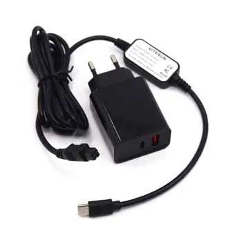 Зарядное устройство EH-5A EH5 + PD Кабель USB Type-C Подходит для EP-5A EP-5B EP-5C Соединитель постоянного тока EN-EL14 N-EL15 EL15a EN-EL20 Манекен EN EL20