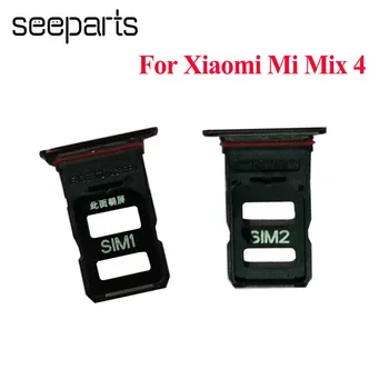 Держатель лотка для sim-карты для Xiaomi Mi Mix 4, слот для лотка для карт, гнездо адаптера, Запасные части для Xiaomi Mi Mix4, держатель лотка для sim-карты