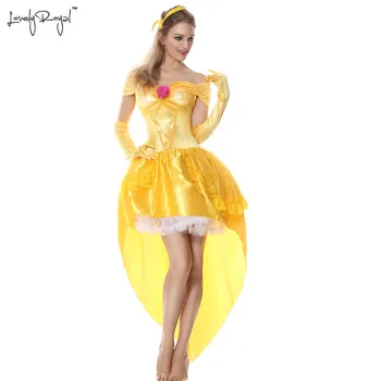 LovelyRoyal 2018 сексуальные костюмы carnaval Disfraces de Halloween Fiesta сексуальный косплей принцессы длинное платье средневековое платье