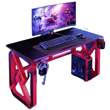 Киберспортивный стол настольный игровой компьютерный стол домашнее рабочее место интернет-кафе полный игровой стол и стул в комплекте один стол
