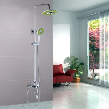 BaiDaiMoDeng Медный смеситель для душа в ванной комнате с тремя переключениями подачи воды под давлением, защищающий от дождя