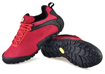 Мужская уличная противоскользящая сетчатая Дышащая обувь для альпинизма, походная обувь для мужчин и женщин, Ударопрочная походная обувь для бездорожья