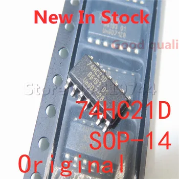 10 шт./ЛОТ 74HC21 74HC21D SN74HC21D SOP-14 SMD логическая микросхема в наличии новая оригинальная микросхема